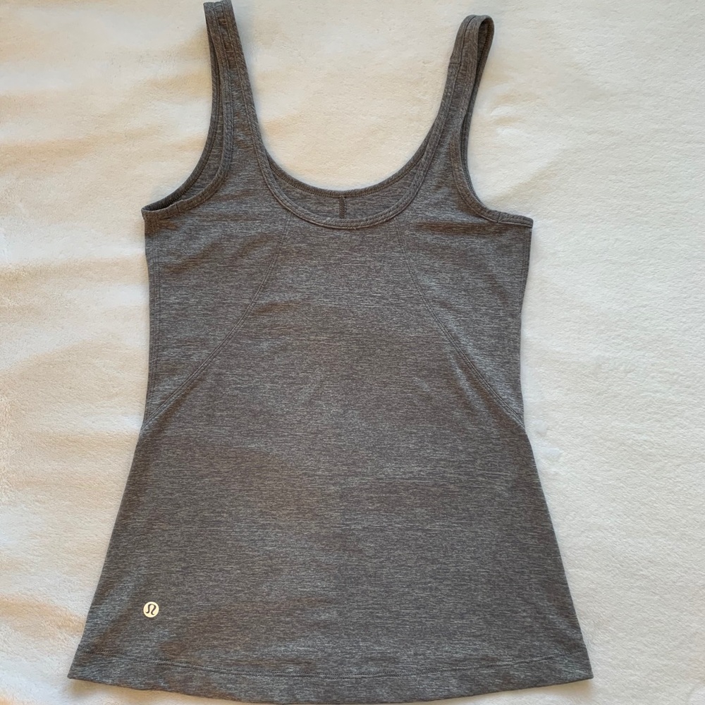 Lululemon Heather Gray Top